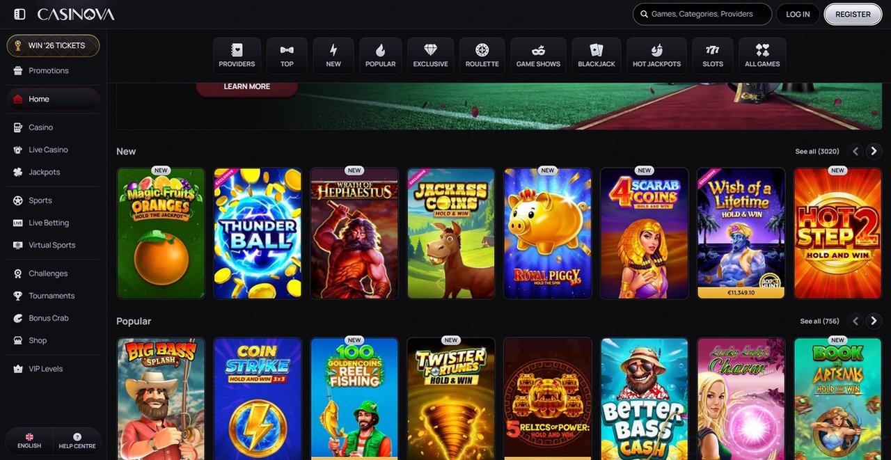 Casinova Casino Casino